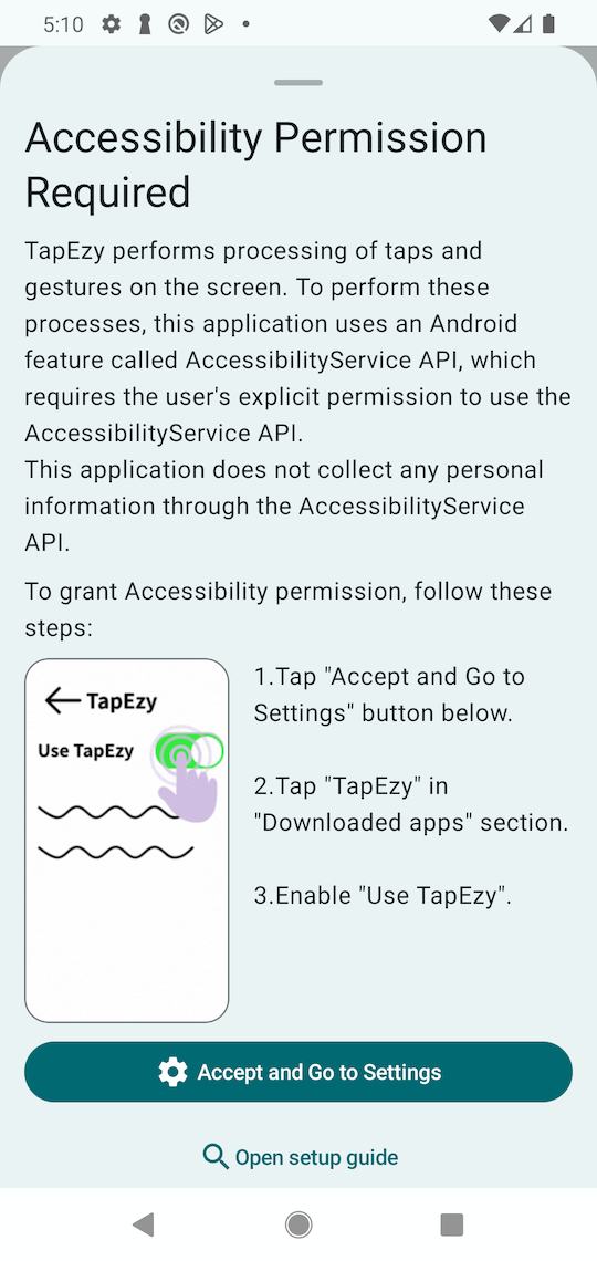 Image in a image block