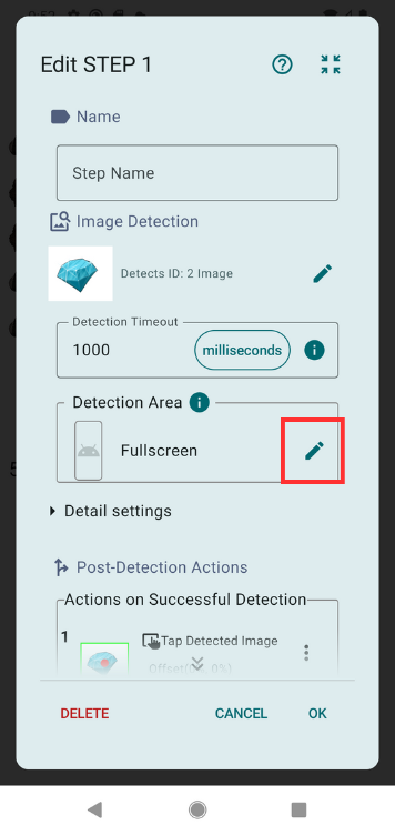 Image in a image block