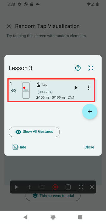 Image in a image block