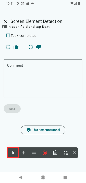 Image in a image block
