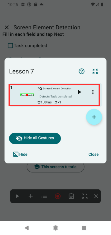 Image in a image block